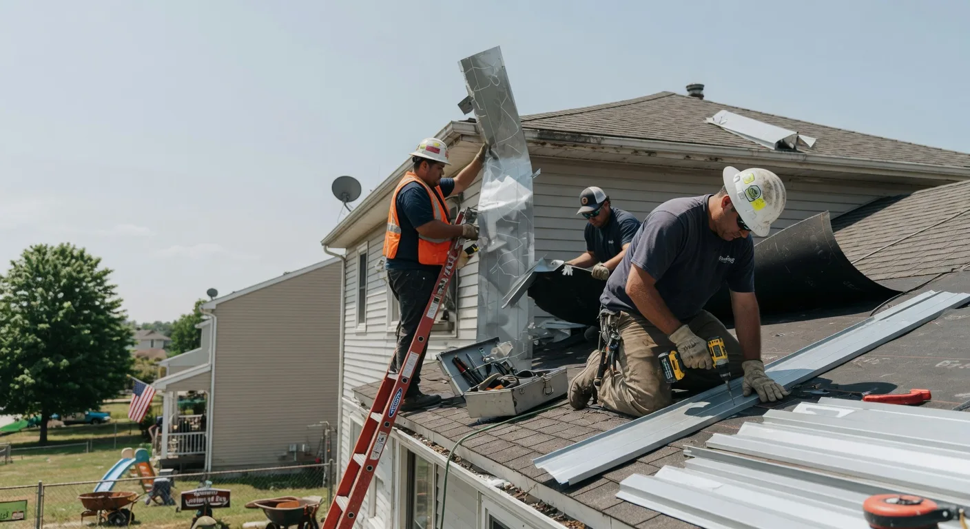 Metal Roof Repair in New Manchester, WV